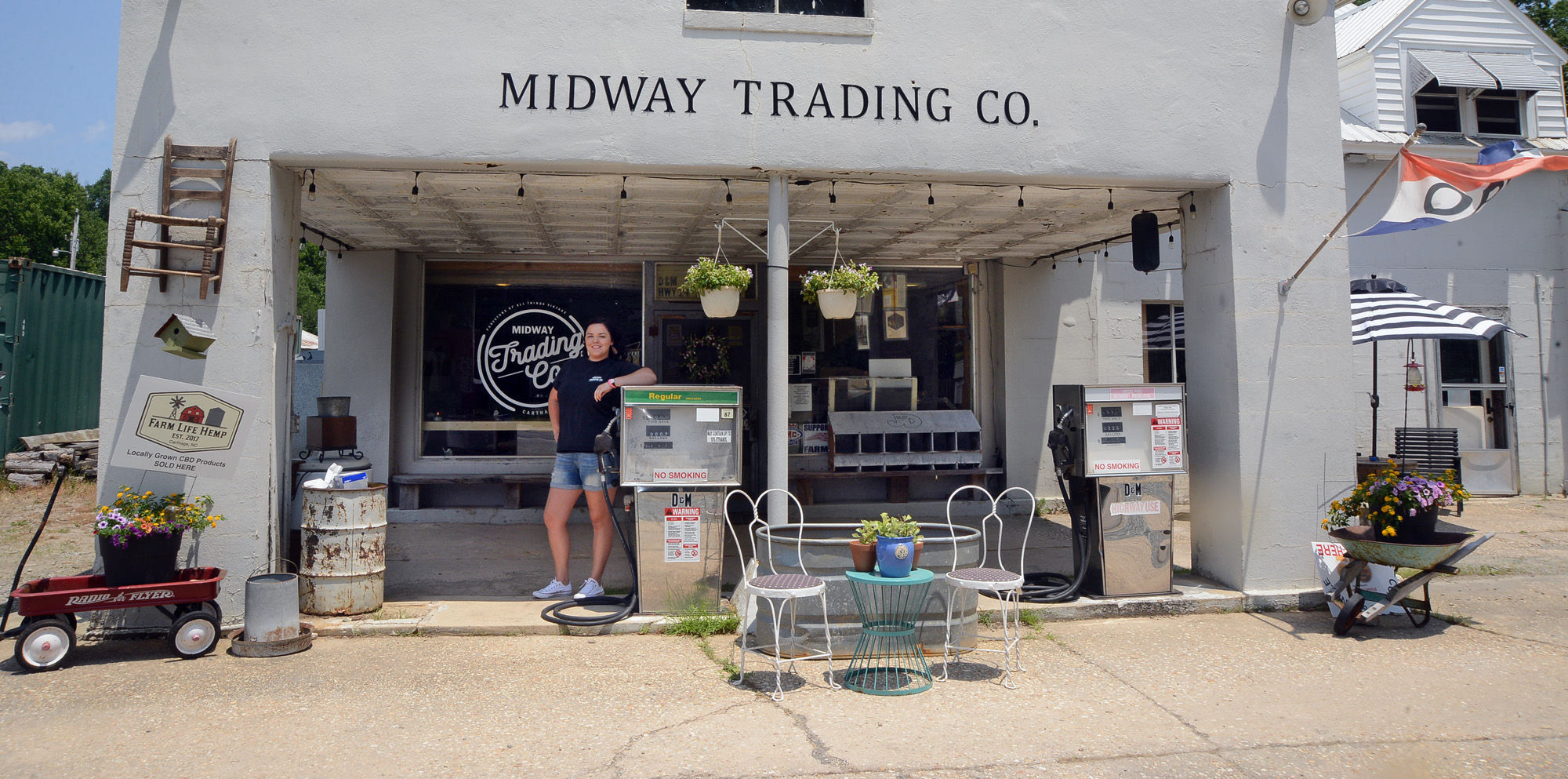 Midway Trading out front